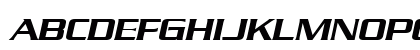 Chaney-Extended Bold Italic Uppercase Preview