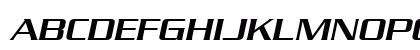 Chaney-Extended Italic Uppercase Preview