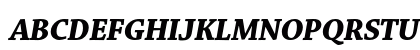 Chaparral Pro Bold Italic Display Preview