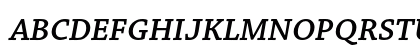 Chaparral Pro Semibold Italic Preview