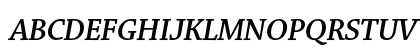 Chaparral Pro Semibold Italic Display Preview