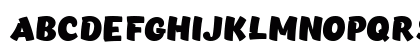 Chekharda Bold Italic Uppercase Preview