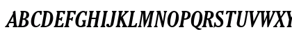 CheltenhamCond Bold Italic Uppercase Preview