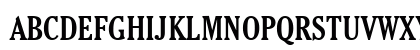 CheltenhamCond Bold Uppercase Preview