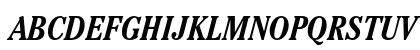 ITC Cheltenham Std Bold Condensed Italic Preview