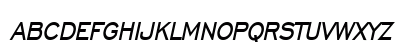 Chisel-Condensed Bold Italic Uppercase Preview