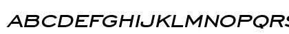 Chisel-Wide Bold Italic Uppercase Preview