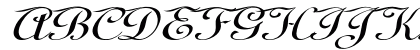 Cibarron Expanded Regular Uppercase Preview