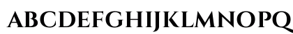Cinzel Bold Uppercase Preview
