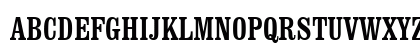 ClarendonCond Regular Preview