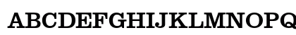Clarendon LT Std Roman Uppercase Preview