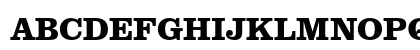 Clarendon LT Std Bold Uppercase Preview