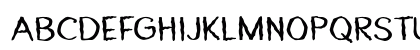 Clawesome Bold Uppercase Preview