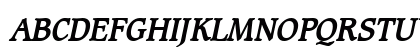 Clayton Bold Italic Uppercase Preview
