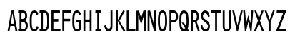 Clean-Condensed Bold Uppercase Preview