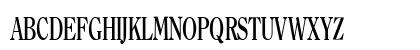 Clearface ATF BQ Regular Uppercase Preview