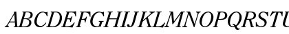 ITC Clearface Regular Italic Preview