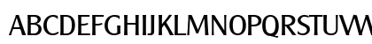 Clearly Gothic Regular Uppercase Preview