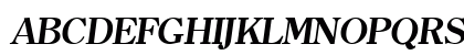 ClearlyRoman Bold Italic Preview