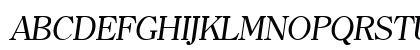 ClearlyRoman Italic Preview
