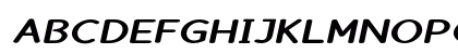 Clearwater Expanded Bold Italic Preview