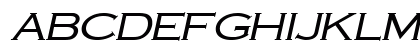 Cobalt-Wide Italic Preview