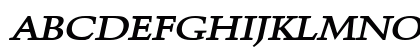 Congo Wide Bold Italic Uppercase Preview