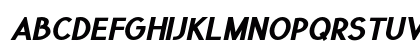 Convil Bold Italic Uppercase Preview