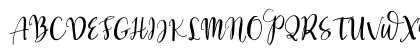 Craftylover Regular Uppercase Preview