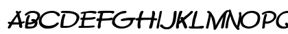 Crayon-Extended Bold Italic Preview