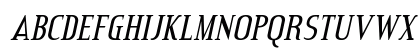 Credit Valley Italic Uppercase Preview