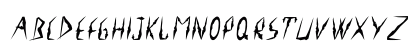 Creepflick Italic Uppercase Preview
