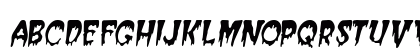 Creepy-Condensed Italic Preview