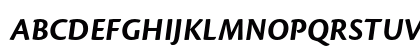 Cronos Pro Bold Caption Italic Preview