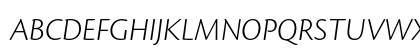 Cronos Pro Light Italic Preview