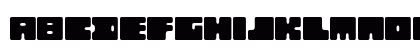 Q-bo Regular Uppercase Preview