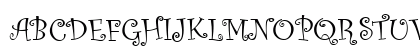 Curlz MT Regular Uppercase Preview