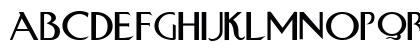 Cygnet Regular Uppercase Preview