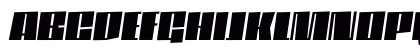DaleysGothic Medium Uppercase Preview