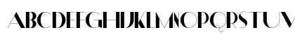 Dalmais Regular Uppercase Preview