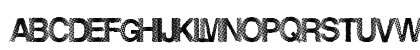 DanceLights Regular Uppercase Preview