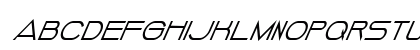 DANCING JUICE Italic Uppercase Preview