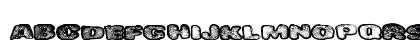 DangerWaffles Regular Uppercase Preview