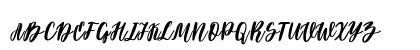 Darflow Regular Uppercase Preview