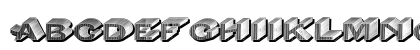 DasRiese Shadow Regular Uppercase Preview