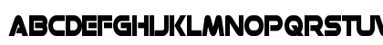 Datacron Condensed Bold Uppercase Preview