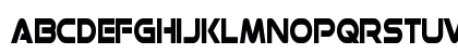 Datacron Condensed Regular Uppercase Preview