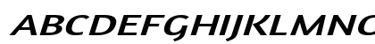 Davidan Extra-expanded Italic Preview