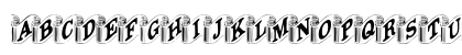 DavysRibbons Regular Uppercase Preview