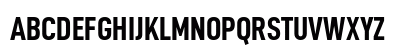 D-DIN Condensed DINCondensed-Bold Uppercase Preview